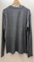 Blusa Cinza Dupla Face (G)
