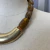 Colar Marrom Dourado Acrilico - comprar online