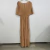 Vestido Caramelo Laguna, G - Brechó de Bacana