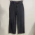 Calça Wide Leg Jeans Preto, 40