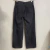 Calça Wide Leg Jeans Preto, 40 - Brechó de Bacana