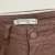 Calça Reta Sarja Marrom, 38 - loja online