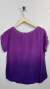 Blusa Roxa Ann Taylor, P - Brechó de Bacana
