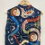 Camisa Azul Marinho Estampada Cantão, G - loja online