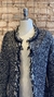 Cardigan Trico Preto Beluga, M - Brechó de Bacana