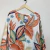 Vestido Branco Folhas Laranja, G na internet