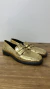 Mocassim Dourado Satinato, 35 - comprar online