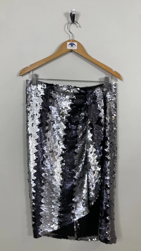 Saia Paetês Prata Amaro, P - comprar online