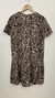 Vestido Onça Zara, M - Brechó de Bacana