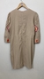 Vestido Bege Linda de Morrer, M - Brechó de Bacana