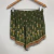 Short Verde Musgo Floral Farm, M - loja online