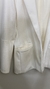 Blazer Branco Champagne, M - Brechó de Bacana