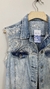 Colete Jeans Le Lis Blanc, M - Brechó de Bacana