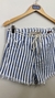 Shorts Listrado Lado Avesso, P na internet