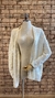 Cardigan Branco Textura, G