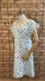 Vestido Branco Bolinha, M - comprar online
