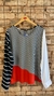 Blusa Branca Listrada, G