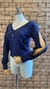 Blusa Marinho Sara&Mari, G - Brechó de Bacana