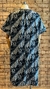 Vestido Capulana Preto, G - Brechó de Bacana
