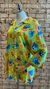 Camisa Verde Estampada, G - Brechó de Bacana