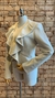 Blazer Bege, M - Brechó de Bacana