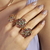Anel Redondo Bangkok Banhado a Ouro - Aluguel R$ 29,00 - comprar online