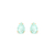 Brinco Saint-Tropez Turmalina Gotinha - Aluguel R$ 19,00