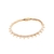 Pulseira Beirute Zircônia Branca Banho de Ouro k - Aluguel R$ 29,00