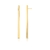 Brinco Sapucaia Liso Tubo - comprar online