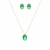 Conjunto Esmeralda Eucalipto - comprar online