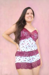 SHORT DOLL SUEDE PREMIUM COM RENDA - comprar online