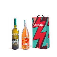 Caja 2 botellas de La Fuerza (1 Blanco + 1 Primavera)