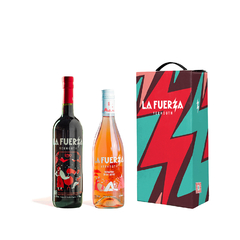 Caja 2 botellas de La Fuerza (1 Rojo + 1 Primavera) - comprar online