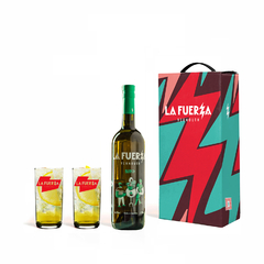 La Fuerza Blanco + 2 vasos vermuteros - comprar online