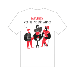 Remera La Fuerza negra o blanca - comprar online