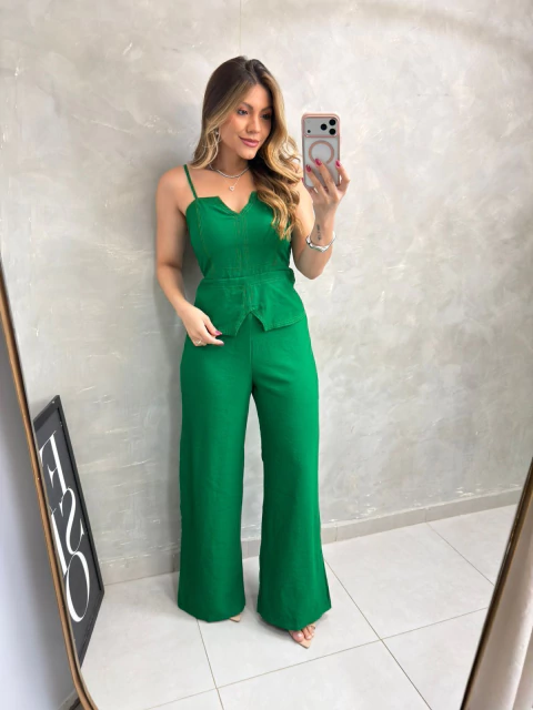 Macacão Longo presponto Verde Marrant