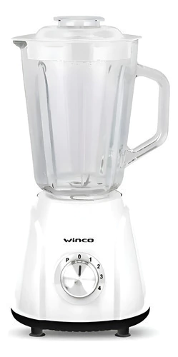 Licuadora Doble Cuchilla Acero Inox Vaso De Vidrio 1,5litros