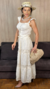 CONJUNTO CAMBRAIA SAIA E BLUSA STEFANY - loja online