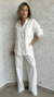 CONJUNTO LINHO MISTO CALÇA E CAMISA - LARISSA
