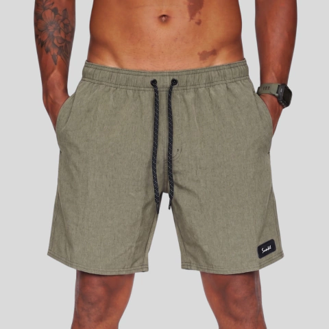 Shorts Sunset Elastic- Caqui