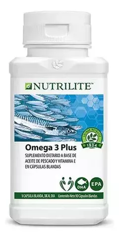 Omega 3 Plus Capsulas Blandas X90u
