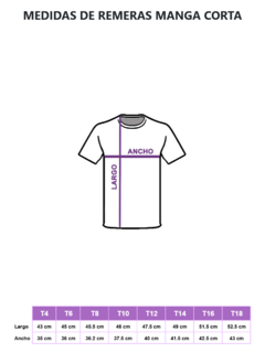 Remera Gold Niña - comprar online