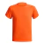 Camisa poliéster laranja para sublimação