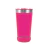 Copo térmico com som e led - 420 ml pink