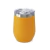 Copo térmico para laser ou dtf-uv aço inox com tampa acrílica - 350 ml laranja
