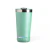 Copo térmico com som e led - 420 ml verde tiffany