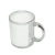 Caneca cristal vidro livesub c tarja - 325 ml transparente