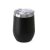 Copo térmico para laser ou dtf-uv aço inox com tampa acrílica - 350 ml preto