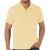 Camisa poli. adulto gola polo bege