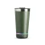 Copo térmico com som e led - 420 ml verde